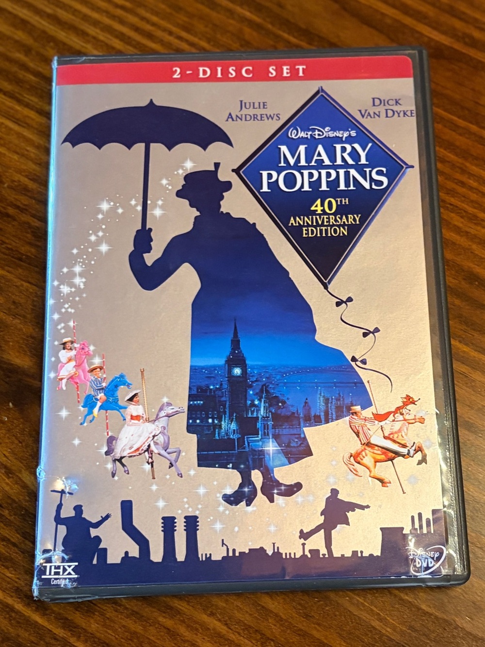 Mary Poppins 40th Anniversary Edition DVD and bonus DVD